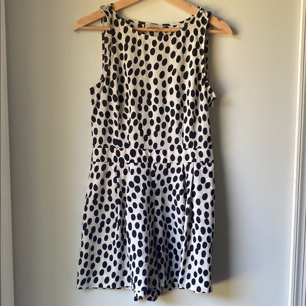 Black and White Romper